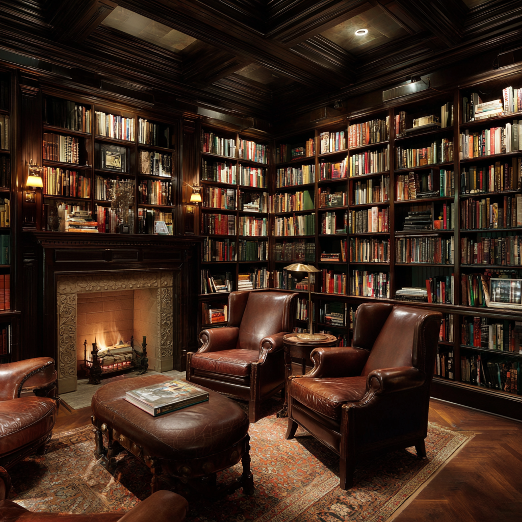 Peaceful reading room at SMI Detox dual diagnosis center